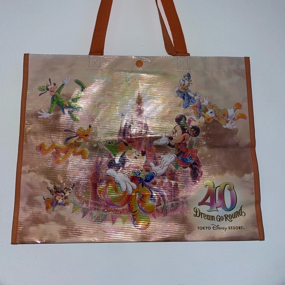 Tokyo Disneyland 40th Anniversary tote